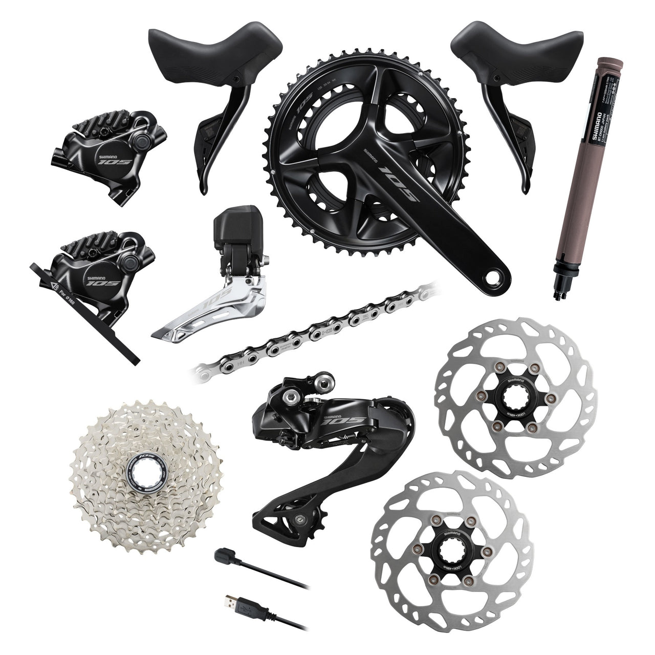 Shimano 105 7170 Di2 大全套 (下單前請先詢問）