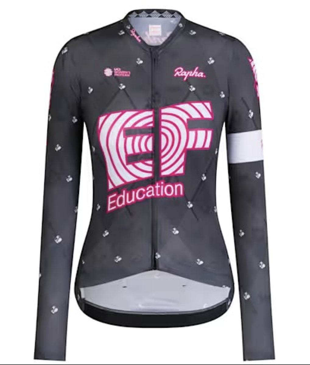 EF Women's Pro Team Long  Sleeve Lightweight Jersey