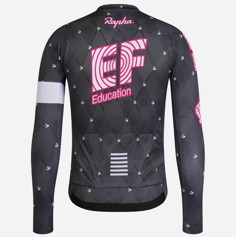 EF Men's Pro Team Long  Sleeve Lightweight Jersey