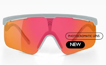 ALBA OPTICS DELTA ICE 雪地白鏡框 (鏡框請勿單獨下單，需與鏡片成對購買)