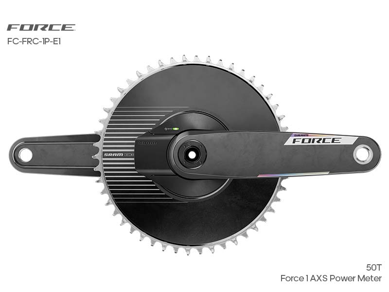 SRAM Force 1 AXS 單盤功率計