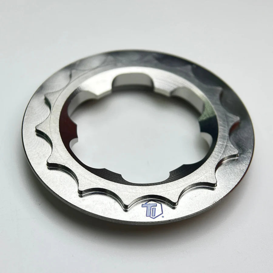 【Ti-Parts Titanium】7.1克 鈦合金中鎖轉子鎖環 | Shimano/DT Swiss