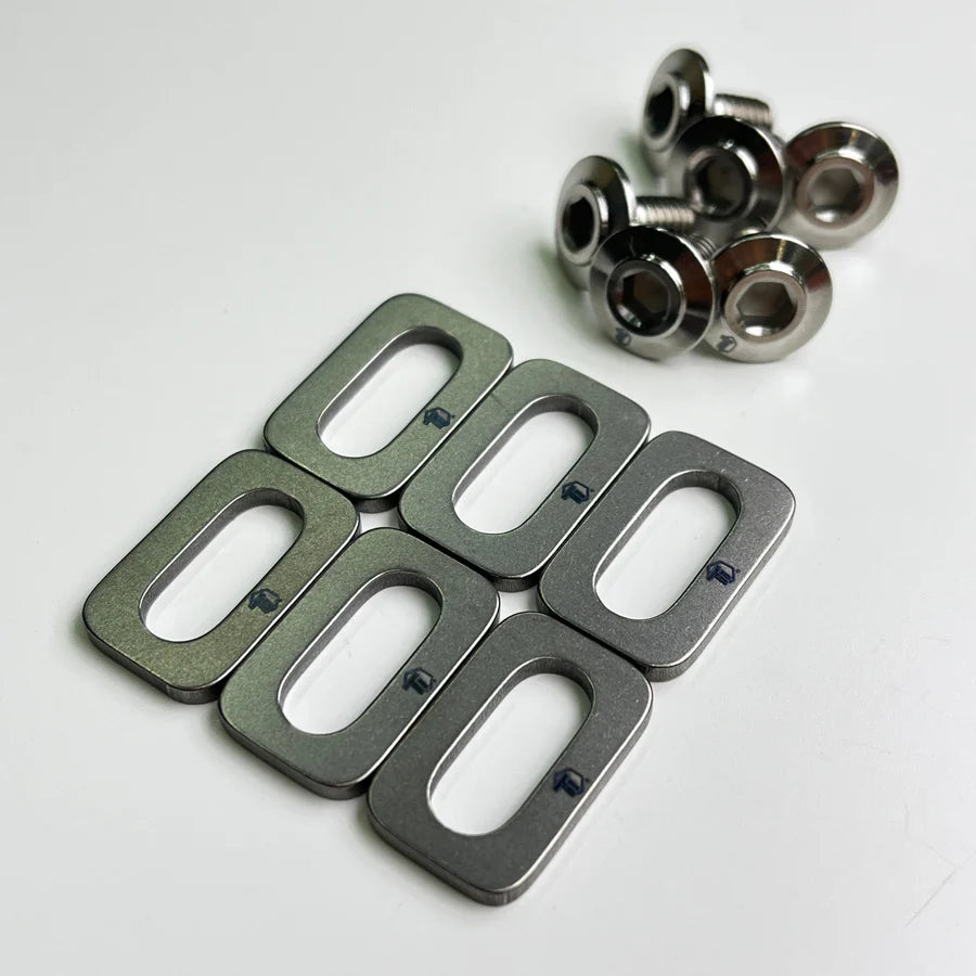 【Ti-Parts Titanium】鈦鎖片螺絲升級套件