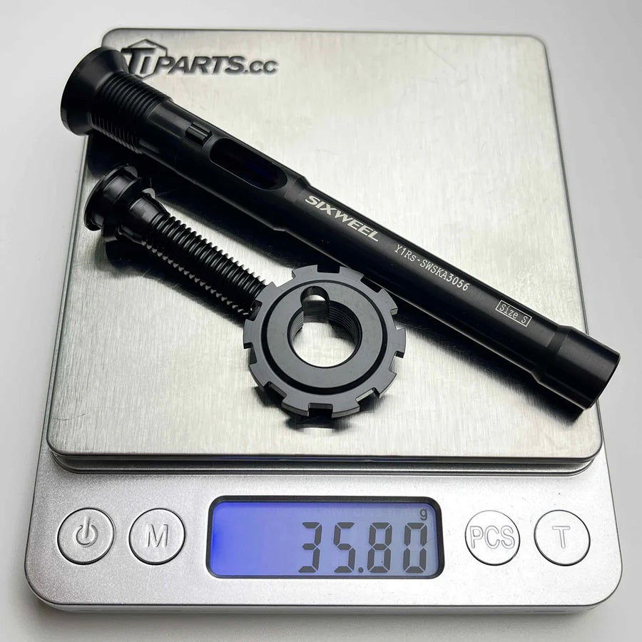 【Ti-Parts Titanium】Sixweel Colnago Y1Rs 鈦合金豎管預壓系統