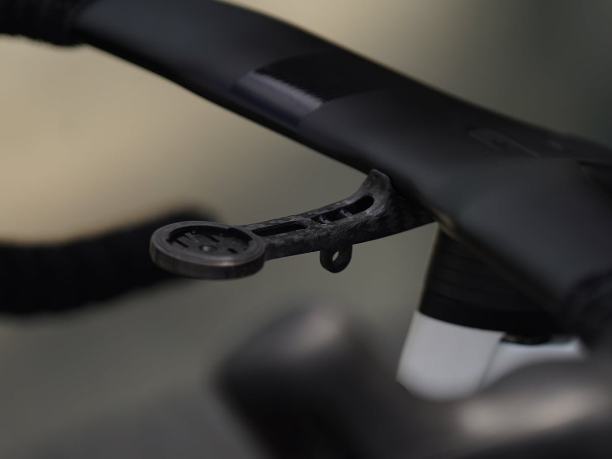 【Ti-Parts Titanium】CARBON Y1Rs 10g 碼錶支架 | Garmin Wahoo